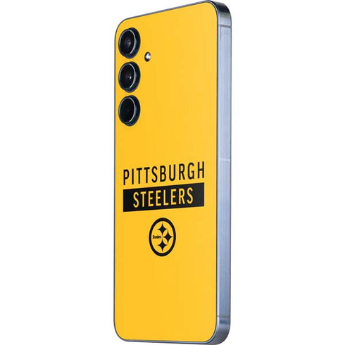 NFL Pittsburgh Steelers Yellow Performance Series Galaxy A55 5G Skin