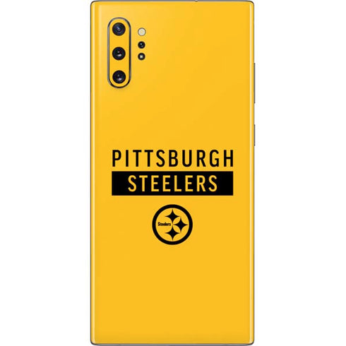 NFL Pittsburgh Steelers Yellow Performance Series Galaxy Note 10 Plus Skin