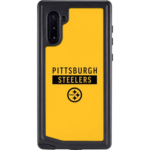 NFL Pittsburgh Steelers Yellow Performance Series Galaxy Cases