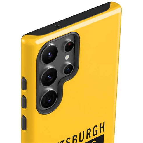 NFL Pittsburgh Steelers Yellow Performance Series Galaxy S23 Ultra Pro Case