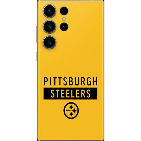 NFL Pittsburgh Steelers Yellow Performance Series Galaxy Skins