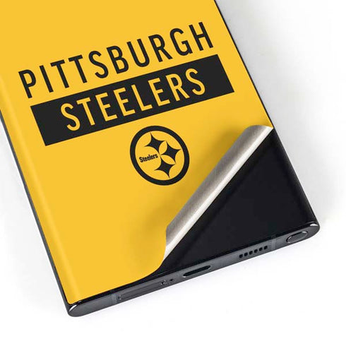 NFL Pittsburgh Steelers Yellow Performance Series Galaxy Skins