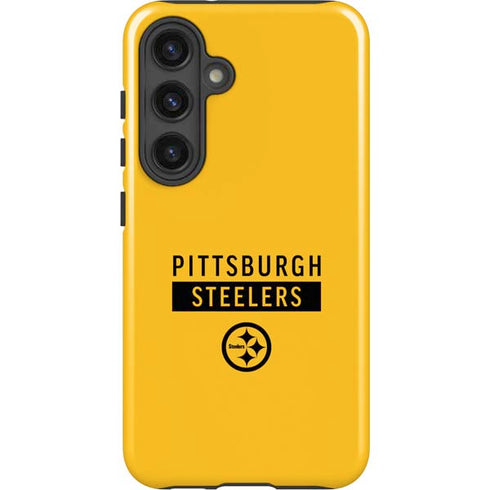 NFL Pittsburgh Steelers Yellow Performance Series Galaxy S25 Impact Case