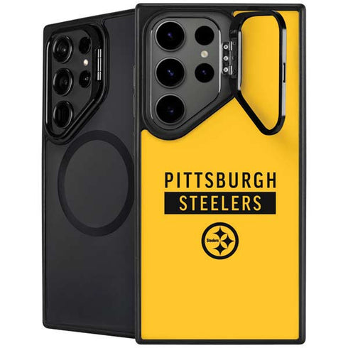 NFL Pittsburgh Steelers Yellow Performance Series Galaxy Cases