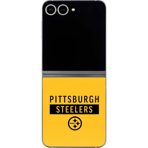 NFL Pittsburgh Steelers Yellow Performance Series Galaxy Z Flip6 Skin
