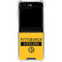 NFL Pittsburgh Steelers Yellow Performance Series Galaxy Z Flip6 Clear Case