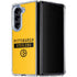 NFL Pittsburgh Steelers Yellow Performance Series Galaxy Z Fold5 5G Clear Case