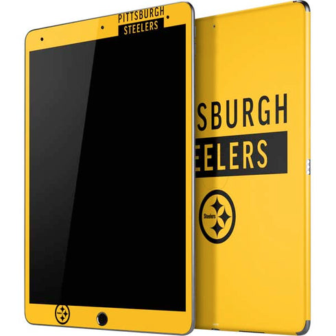 NFL Pittsburgh Steelers Yellow Performance Series iPad Skins