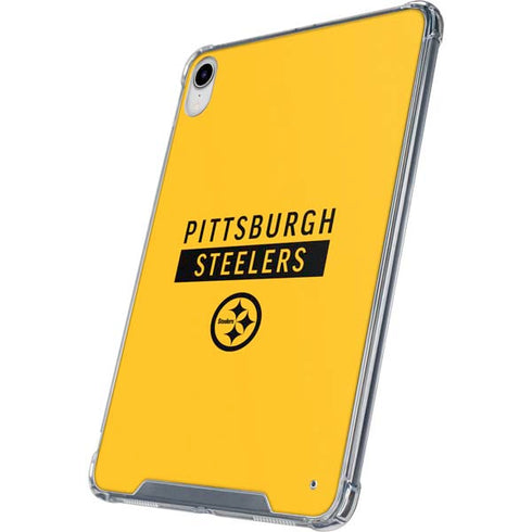 NFL Pittsburgh Steelers Yellow Performance Series iPad 11th Gen (2025) Clear Case