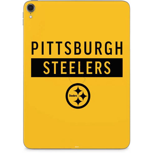 NFL Pittsburgh Steelers Yellow Performance Series Apple iPad Pro Skin