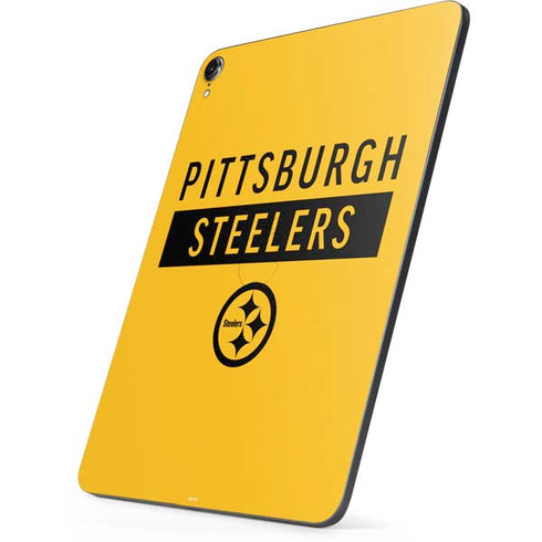 NFL Pittsburgh Steelers Yellow Performance Series Apple iPad Pro Skin
