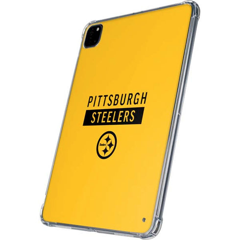 NFL Pittsburgh Steelers Yellow Performance Series iPad Pro 11in (2024) Clear Case