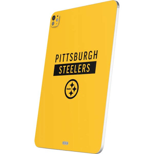 NFL Pittsburgh Steelers Yellow Performance Series iPad Pro 13in M4 (2024) Skin