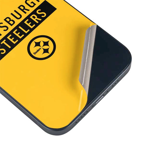 NFL Pittsburgh Steelers Yellow Performance Series iPhone Skins