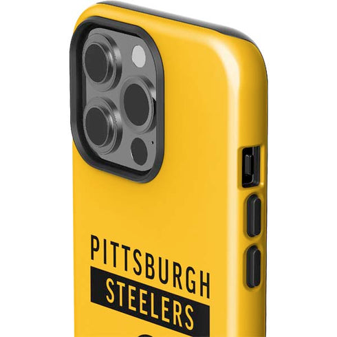 NFL Pittsburgh Steelers Yellow Performance Series iPhone 15 Pro Impact Case