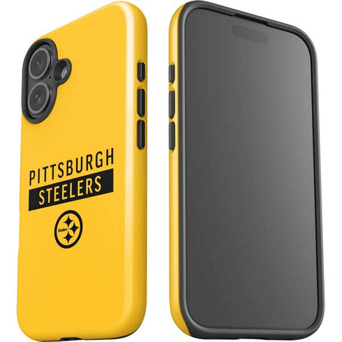 NFL Pittsburgh Steelers Yellow Performance Series iPhone 16 Impact Case