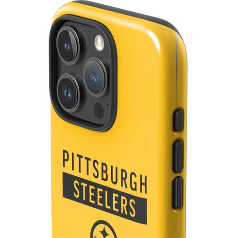 NFL Pittsburgh Steelers Yellow Performance Series iPhone 16 Pro Impact Case
