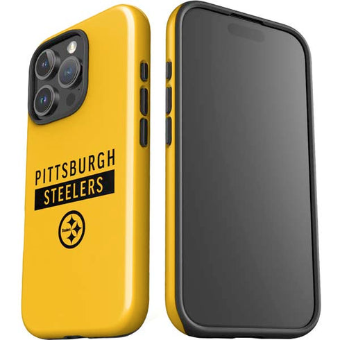 NFL Pittsburgh Steelers Yellow Performance Series iPhone 16 Pro Max Impact Case