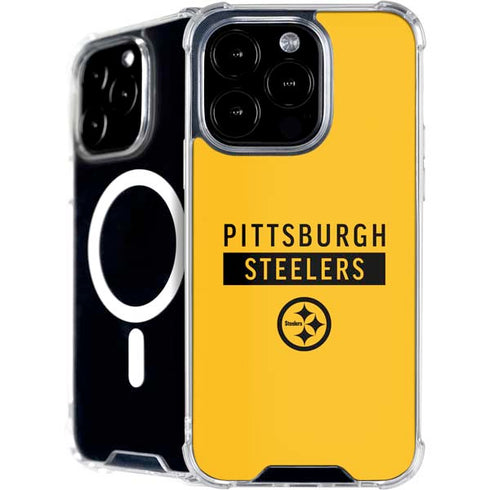 NFL Pittsburgh Steelers Yellow Performance Series iPhone 16 Pro Max MagSafe Case