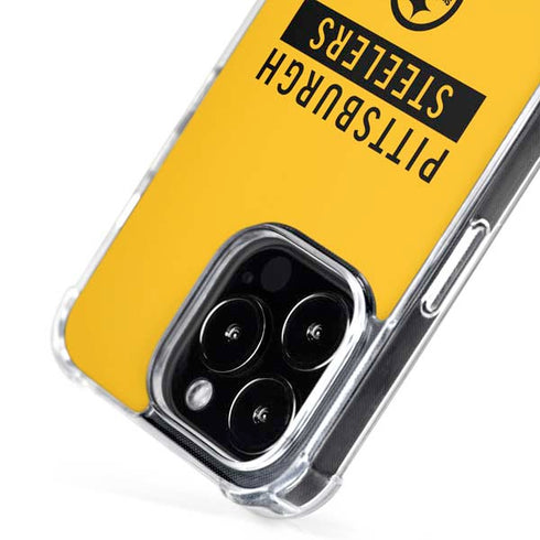 NFL Pittsburgh Steelers Yellow Performance Series iPhone 16 Pro Max MagSafe Case
