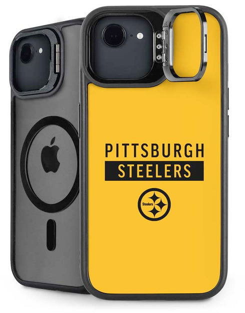 NFL Pittsburgh Steelers Yellow Performance Series iPhone 16e Kickstand Case