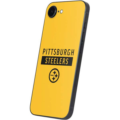 NFL Pittsburgh Steelers Yellow Performance Series iPhone 16e Skin