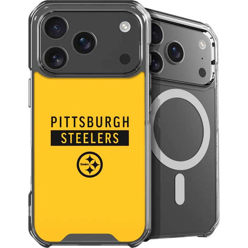 NFL Pittsburgh Steelers Yellow Performance Series iPhone 18 Pro MagSafe Case
