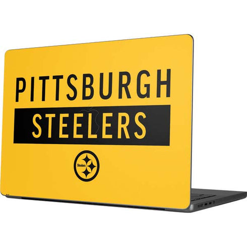 NFL Pittsburgh Steelers Yellow Performance Series Apple MacBook Pro 14-inch Skin