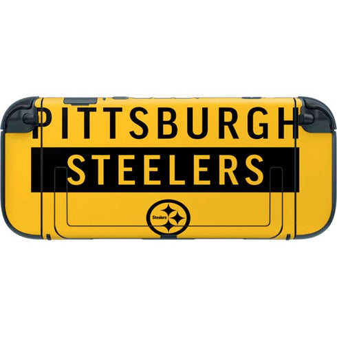 NFL Pittsburgh Steelers Yellow Performance Series Nintendo Switch 2 (2025) with Joy-Con Skin