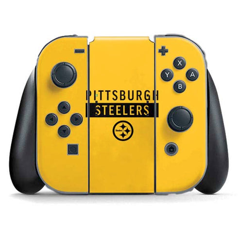 NFL Pittsburgh Steelers Yellow Performance Series Nintendo Skins