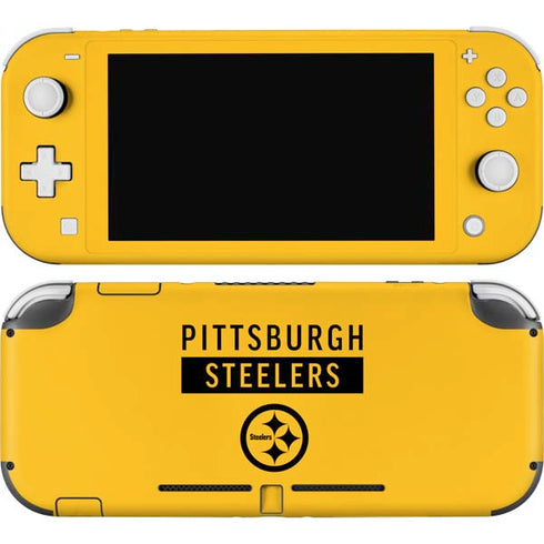 NFL Pittsburgh Steelers Yellow Performance Series Nintendo Skins