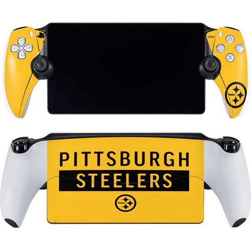 NFL Pittsburgh Steelers Yellow Performance Series PlayStation PS5 Skins