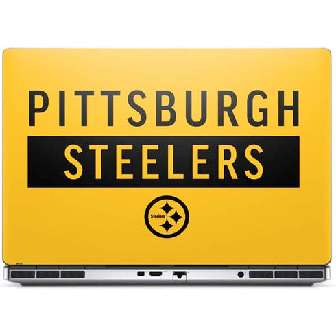 NFL Pittsburgh Steelers Yellow Performance Series Dell Precision Skin