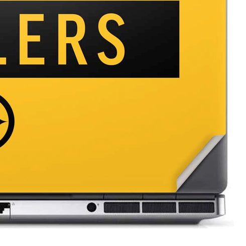 NFL Pittsburgh Steelers Yellow Performance Series Dell Precision Skin