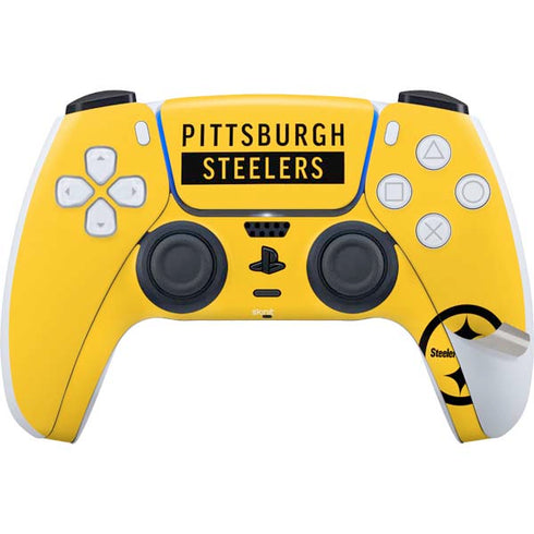 NFL Pittsburgh Steelers Yellow Performance Series PS5 Pro Bundle Skin