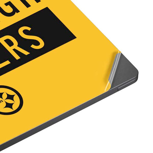NFL Pittsburgh Steelers Yellow Performance Series Surface Laptop 7 13.8in Skin