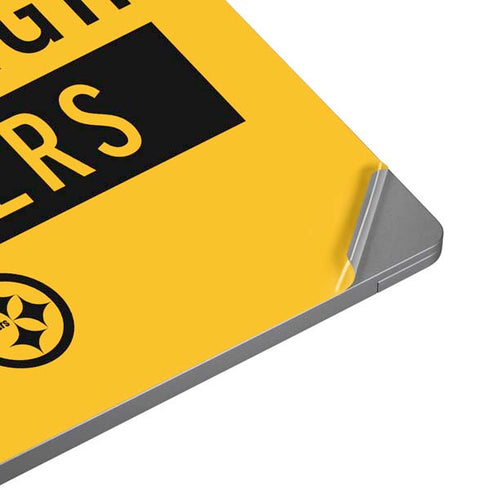 NFL Pittsburgh Steelers Yellow Performance Series Laptop Skins