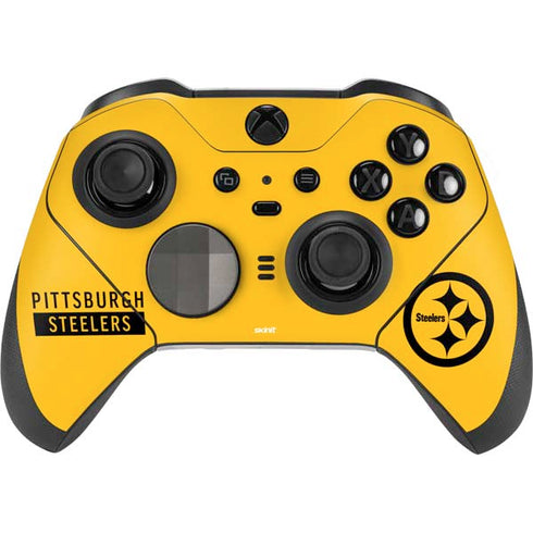NFL Pittsburgh Steelers Yellow Performance Series Xbox Elite Wireless Controller Series 2 Skin