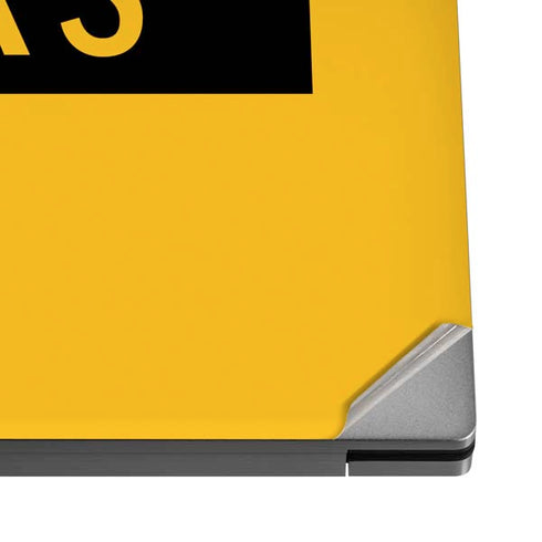 NFL Pittsburgh Steelers Yellow Performance Series Dell XPS Skin