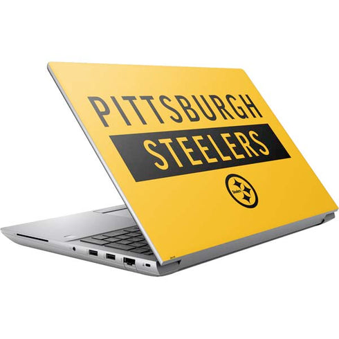 NFL Pittsburgh Steelers Yellow Performance Series HP ZBook Fury 16 G10 Skin