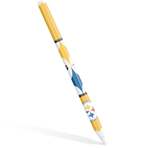 NFL Pittsburgh Steelers Zone Block Apple Pencil (2nd Gen 2019) Skin