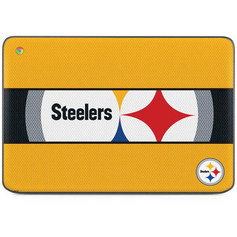 NFL Pittsburgh Steelers Zone Block HP Chromebook Skin