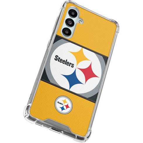 NFL Pittsburgh Steelers Zone Block Galaxy A16 5G Clear Case