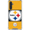 NFL Pittsburgh Steelers Zone Block Galaxy A17 Clear Case