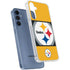 NFL Pittsburgh Steelers Zone Block Galaxy A35 5G Clear Case
