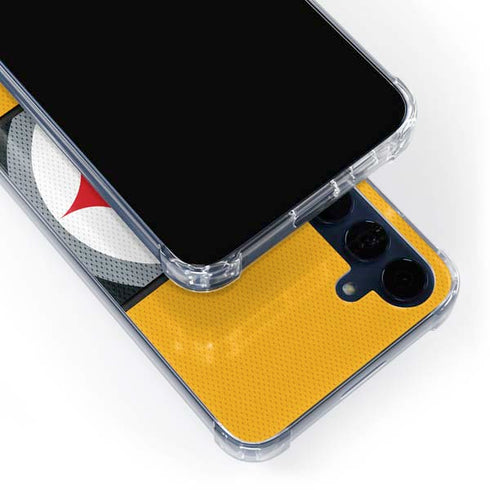 NFL Pittsburgh Steelers Zone Block Galaxy A35 5G Clear Case