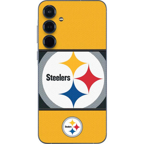 NFL Pittsburgh Steelers Zone Block Galaxy A35 5G Skin