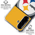 NFL Pittsburgh Steelers Zone Block Galaxy A36 5G Clear Case