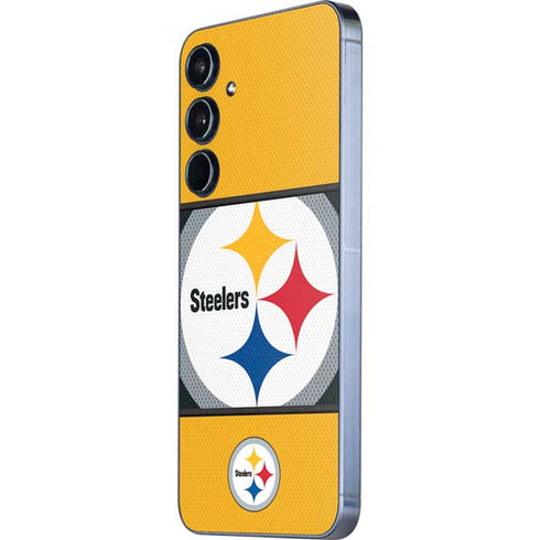 NFL Pittsburgh Steelers Zone Block Galaxy A55 5G Skin