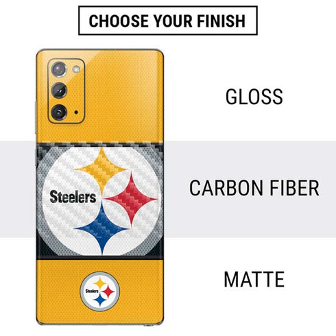 NFL Pittsburgh Steelers Zone Block Galaxy Note20 5G Skin
